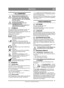 Page 3737
DEUTSCHDE
Übersetzung der Originalbetriebsanleitung
1 ALLGEMEINES
Dieses Symbol kennzeichnet eine 
WARNUNG. Ein Nichtbefolgen der 
Anweisungen kann schwerwiegende 
Personen- und bzw. oder Sachschäden 
nach sich ziehen.
Vor dem Start sind diese 
Bedienungsanleitung sowie die 
beigefügte Broschüre 
“SICHERHEITSVORSCHRIFTEN 
aufmerksam durchzulesen.
1.1 SYMBOLEAm Gerät befinden sich folgende Symbole, um 
den Bediener darauf  hinzuweisen, dass bei 
Benutzung und Wartung des Geräts Vorsicht und...