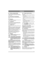 Page 5959
FRANÇAISFR
5.5 Filtre à carburant (9:Q)Remplacer le filtre à carburant à chaque saison 
Après l’installation du nouveau filtre, vérifier l’ab-
sence de fuites.
5.6 Courroies de transmissionAprès 5 heures de service, vérifier l’état des cour-
roies.
5.7 DirectionVérifier et régler la direction après 5 heures de ser-
vice, puis toutes les 25 heures.
5.7.1 Vérifications
Tourner légèrement le volant de gauche à droite 
pour vérifier que le mécanisme des chaînes de di-
rection ne présente pas de jeu.
5.7.2...