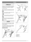 Page 65
DANSKDK
SYMBOLER
Maskinen er forsynet med følgende symboler for
at understrege, at der skal udvises forsigtighed og
opmærksomhed ved anvendelse af maskinen.
Symbolerne betyder:
Advarsel! Læs instruktionsbog og sikker-
hedsmanual, før maskinen tages i brug.
Advarsel! Hold eventuelle tilskuere borte.
Pas på udkastet materiale.
Advarsel! Indfør ikke en hånd eller fod un-
der skjoldet, når maskinen er i gang.
Advarsel! Før reparationsarbejde påbe-
gyndes, skal tændrørskablet fjernes fra
tændrøret.
VIGTIGT...