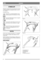 Page 64
NORSKNO
SYMBOLER
Følgende symboler finnes på maskinen for å minne
om den forsiktighet og oppmerksomhet som kre-
ves ved bruk.
Symbolene betyr:
Advarsel! Les instruksjonsboken og sik-
kerhetsmanualen før maskinen tas i bruk.
Advarsel! Hold tilskuere borte. Se opp for
utkastede gjenstander.
Advarsel! Før aldri hånden eller foten inn
under dekslet mens maskinen er i gang.
Advarsel! Før man starter reparasjonsar-
beider, må tennpluggkabelen tas ut av
tennpluggen.
VIKTIG
Utstyr som er merket med stjerne (*)...