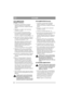 Page 9894
РУССКИЙRU
ПУСК ДВИГАТЕЛЯ
(Briggs & Stratton)
1.Ус т а н о в и т е газонокосилку на ровную 
твердую поверхность. Не запускайте 
двигатель на участках, покрытых высокой 
травой.
2.Проверьте, что кабель свечи зажигания 
соединен со свечой.
3.Если в газонокосилке предусмотрено 
регулирование положения дроссельной 
заслонки, то переведите регулятор B в 
полностью открытое положение  (рис. 15).
4.При запуске холодного двигателя: нажмите 
на кнопку топливоподкачивающего насоса 
до упора шесть раз (рис. 12,...