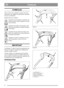 Page 67
FRANÇAISFR
SYMBOLES
Vous trouverez les symboles suivants sur la ma-
chine pour vous rappeler les précautions à prendre
lors de son utilisation.
Signification des symboles :
Attention! Avant dutiliser la machine, lire
attentivement le mode demploi et le man-
uel de sécurité.
Attention! Travailler à une distance suff-
isante de toute présence. Danger de projec-
tion dobjets.
Attention! Ne pas mettre les mains et les
pieds sous le plateau de coupe pendant que
la machine fonctionne.
Attention! Avant de...