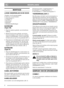 Page 77
NEDERLANDSNL
MONTAGE
LOSSE ONDERDELEN IN DE DOOS
2 houders voor de grasopvangbak
4 schroeven voor de houders
1 contactsleutel (*)
1 acculader (*)
1 inbussleutel
1dopsleutel
+ Gebruikershandleidingen
DUWBOOM
(Type I-III)
1. Klap het onderste gedeelte van de duwboom
omhoog.
2. Monteer het bovenste gedeelte van de duw-
boom met behulp van de schroeven, afstands-
ringen en afsluitknoppen. Aan de rechterzijde
bevindt zich een oog voor de gashendel (afb. 1).
3. Draai daarna de afsluitknoppen op het onderste...