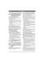 Page 1414
ITALIANO IT
Prima del primo utilizzo, caricare com-
pletamente la batteria. Caricare sempre 
la batteria prima di immagazzinarla. 
La batteria subisce seri danni se viene 
immagazzinata quando è scarica. 
5.8.1 Carica mediante il motore
La batteria può essere caricata mediante lalterna-
tore del motore come segue:
1. Montare la batteria nella macchina come indi-
cato di seguito.
2. Posizionare la macchina allesterno o montare 
un dispositivo di aspirazione dei gas di scarico.
3. Mettere in moto...
