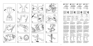 Page 2H*
K*
STOP
G
STOP
I
6
7
9
11
5
8
10
P
R
M
G
SS
14
16
18
12
15
17
19
13
«L»«R»
T
40 Nm
40 Nm
20
L
K
SH
2 cm
2
1
DE
J*
ÖVRIGT
NORDISK
MILJÖMÄRKNING
MULTICLIP PRO 48
11-8396
MULTICLIP PRO 51 S
11-8796
Denna maskin
uppfyller kraven
enligt Nordisk
Miljömärkning
av gräsklippare
version 3.
* Produktgrupp
C
1: Maskiner avsedda att
användas i yrkesmässigt
bruk. Slagvolym mindre
än 225 cm
3.
För att undvika spill vid
tankning rekommenderar
vi att Stigas bensindunk
används. Den finns hos
auktoriserade Stiga åter-...