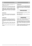 Page 8POLSKIPLPL
Regulację  paska  napędowego  przeprowadza  się  w
następujący sposób (rys. 17). 
Należy  zatrzymać  silnik  i  zdjąć  kabel  korpusu  świecy
zapłonowej ze świecy. Zdemontować osłonę przekładni.
Odkręcić  śrubę L.  Przesunąć  przekładnię  do  przodu
naciągając  pasek  i  dokręcić  śrubę L.  Pasek  napędowy
należy naciągnąć w taki sposób, żeby śruba pasowana Z
znalazła  się  centralnie  w  przednim  otworze  wspornika
silnika.
AMORTYZATOR
Rys. 18. Amortyzator i tuleje izolacyjne należy...