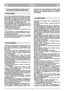 Page 1513
NORSKNONO
SIKKERHETSBESTEMMELSER
1) Les nøye gjennom instruksjonene. Lær deg å
kjenne igjen kontrollene og å bruke gressklip-
peren riktig. Lær deg å stoppe motoren hurtig.
2) Bruk kun gressklipperen til det den er bereg-
net til, dvs. kun til å klippe gress. Annen bruk
kan være farlig og kan skade maskinen.
3) Gressklipperen skal ikke brukes av barn eller
av personer som ikke er tilstrekkelig kjent med
instruksjonene. Lokale bestemmelser kan angi
en tillatt minstealder for bruk.
4) Bruk aldri...