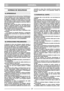 Page 3937
ESPAÑOLESES
NORMAS DE SEGURIDAD
1) Leer atentamente las instrucciones. Familiarizarse
con los mandos y con el uso correcto de la cortado-
ra de pasto. Aprender a parar rápidamente el motor.
2) Utilizar la cortadora de pasto para el uso al que
está destinado, es decir, el corte de hierba. Cualquier
otro uso puede resultar peligroso y provocar daños a
personas y/o cosas.
3) No dejar nunca que los niños o personas que no
tengan la suficiente práctica con las instrucciones
usen la cortadora de pasto. Las...