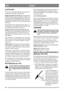 Page 910
DKDANSK
LUFTFILTER
Et snavset og tilstoppet luftfilter formindsker mo-
toreffekten og forøger motorslitagen.
Briggs & Stratton LS 45 (fig. 21):Demonter luft-
filteret forsigtigt, således at intet snavs falder ned i
karburatoren. Tag skumplastikfilteret ud og vask
det i flydende opvaskemiddel og vand. Tør filteret.
Hæld lidt olie på filteret og vrid det. Påmonter igen
luftfilteret.
Rengør filteret hver tredje måned eller efter 25. ti-
mers drift, hvis dette indtræffer først. Oftere, hvis
plæneklipperen...