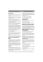 Page 15
FRANÇAISFR
FILTRE A AIR
Nettoyez la préfiltre I tous les trois mois ou toutes 
les 25 heures de service,  selon ce qui se produit en 
premier.
Nettoyez le filtre de papier J tous les ans ou toutes 
les 100 heures de service, selon ce qui se produit en 
premier (fig 19 - 20).
Attention! Le filtre doit êt re nettoyé plus souvent si 
la machine travaille en terrain poussiéreux.
1. Déposer le couvercle de protection et le filtre de 
mousse plastique du filtre à air. 
2. Nettoyer le préfiltre  dans du...