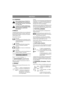 Page 7
DEUTSCHDE
ALLGEMEINES
Dieses Symbol bedeutet WARNUNG. 
Ein Nichtbefolgen der Instruktionen 
kann Personen- und/oder Sachschaden 
zur Folge haben.
Vor dem Start sind diese Bedienungs-
anleitung sowie die beigefügten Sicher-
heitsvorschriften aufmerksam 
durchzulesen.
SYMBOLE
Folgende Symbole befinden sich an der Maschine, 
um den Bediener daran zu erinnern, daß bei der 
Benutzung der Maschine Vorsicht und Aufmerk-
samkeit geboten sind.
Die Symbole bedeuten:
Warnung!
Vor der Benutzung der Maschine die...