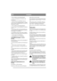 Page 13
SVENSKASE
2. Skruva tillbaka oljeavtappningspluggen.
3. Tag bort oljemätstickan och fyll på ny olja.
Pro16-Pro18:
1. Tag bort locket till oljebehållaren (fig 10).
2. Skruva bort oljeavtappningspluggen E. Pluggen 
sitter till vänster sett bakifrån (fig 15 och 26). Låt 
oljan rinna ut i ett kärl.
3. Skruva tillbaka oljeavtappningspluggen.
4. Lossa slangen F från oljebehållarens undersida 
(fig 16). 
5. För att lättare fylla på olja rekommenderas att 
använda exempelvis en pump (figur 16 visar STI-
GA’s,...