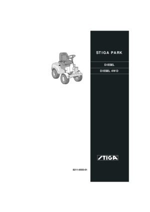 Page 1STIGA PARK
DIESEL
DIESEL 4WD
8211-0555-01 