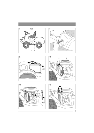 Page 33
4WD
BA
Max
Max
C
V
U
Y W
E
7
9
118
10
12 
