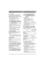 Page 1447
POLSKIPL
5.4.1 Filtr oleju
Filtr oleju należy czyścić co 1000 godzin pracy 
oraz przy wymianie oleju. Najpierw należy 
spuścić olej silnikowy i założyć korek spustowy 
oleju, jak opisano powyżej. Następnie wyczyścić 
filtr oleju w następujący sposób:
1. Wyczyścić miejsce wokół filtra (13:A)
2. Poluzować śrubę (13:B) o 5 obrotów.
3. Wyciągnąć filtr oleju.
Nigdy nie kierować strumienia 
sprężonego powietrza w stronę ciała. 
Dostanie się powietrza do krwiobiegu 
może być śmiertelne.
4. Wyczyścić filtr,...