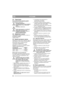 Page 1458
РУССКИЙRU
5.2ПодготовкаВсе техобслуживания и ремонты должны 
производиться на неподвижной машине с 
выключенным двигателем.
Для предотвращения 
самопроизвольного отката машины 
всегда ставьте ее на стояночный 
тормоз.
Остановите двигатель.
Чтобы предотвратить случайный 
запуск двигателя, после его 
остановки, отсоедините провод от 
отрицательной клеммы 
аккумуляторной батареи. 
5.3Давление в шинахОтрегулируйте давление воздуха в шинах до 
следующих значений:
В передних: 0,6 бар, 
задних: 0,4 бар....