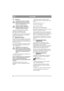 Page 1450
РУССКИЙRU
7.4Очистка
Для снижения опасности пожара 
очищайте двигатель, глушитель, 
аккумулятор и бензобак от травы, 
листьев и излишков масла.
Чтобы уменьшить опасность 
пожара, регулярно проверяйте 
машину на предмет отсутствия 
утечки масла и/или топлива. 
 При мойке машины водой под высоким 
давлением не направляйте струю 
непосредственно на трансмиссию.
Не направляйте струю воды непосредственно 
на двигатель.  Для их очистки используйте 
щетку или сжатый воздух.
7.5Машинное масло
Замените масло...