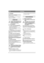 Page 2424
DEUTSCHDE
2.2 Hinweise
Die Abbildungen in dieser Bedienungsanleitung 
sind mit 1, 2, 3 usw. nummeriert. 
Die Komponenten in den Abbildungen sind mit A, 
B, C usw. bezeichnet.
Ein Verweis auf Komponente C in Abbildung 2 
wird als „2:C“ angegeben.
3 MONTAGE
Um Sach- und Personenschäden auszu-
schließen, darf die Maschine erst nach 
Ausführen aller Maßnahmen in dieser 
Anweisung eingesetzt werden.
3.1 Führungsholm
3.1.1 Unterer Teil des Führungsholms
1. Montieren Sie die Kabelhalterung (1:A) am un-
teren...