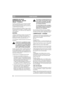 Page 9894
PORTUGUÊSPT
ADMISSÃO DO AR DE 
REFRIGERAÇÃO - MOTOR 
(Master - President)
O motor é arrefecido a ar. Um sistema de refriger-
ação obstruído pode danificar o motor. O motor 
tem que ser limpo pelo menos uma vez por ano ou 
a cada 100 horas de operação.
Remova a cobertura do ventilador. Limpe as aletas 
de arrefecimento do cilindro, o ventilador e a grade 
rotativa (fig. 14 ). Se cortar relva seca, limpe com 
mais frequência. 
BATERIA
A bateria é regulada por válvulas e tem uma tensão 
nominal de 12 V....