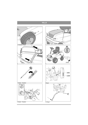 Page 3
VILLA
V-R-REGL
12
N
N
95
OPEN
N
N
3. President - Royal
8.Royal
7. Master - President
9. Master - President 10. Royal4.
5. 6.  