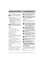 Page 95
SVENSKASE
- föraren sitter på sitsen. 
Före varje användning skall säkerhets-
systemets funktion alltid kontrolleras!
Med motorn igång och föraren sittande på sitsen 
kontrollera på följande sätt: 
- lägg i en växel, lätta på kroppen - motorn skall 
stanna (gäller Master, Senator, Comfort). 
- trampa ned drivpedalen så att maskinen rör sig, 
släpp drivpedalen - maskinen skall stanna (gäl-
ler President, Royal). 
- koppla in kraftuttaget, lätta på kroppen - kraft-
uttaget skall frikopplas. 
Fungerar...
