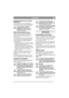 Page 11
FRANÇAISFR
CONVERTISSEUR CATALYTIQUE 
(Pro20 Cat)
Le pot catalytique devient très chaud durant 
l’utilisation et conserve sa chaleur longtemps après 
l’arrêt du moteur. Attention : risque d’incendie.
Ne pas entreposer la machine à 
proximité immédiate d’objets 
inflammables.  Ne pas recouvrir la 
machine tant que le convertisseur 
catalytique est chaud.
DIRECTION ASSISTÉE (Pro20)Fonction intégrée qui facilite la conduite. La 
machine se conduit du bout des doigts. Un 
convertisseur de couple...