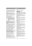 Page 1451
РУССКИЙRU
прогрейте его на холо стом ходу в течение 30 
секунд.  Остановите двигатель.  Подождите 30 
секунд, и затем проверьте уровень масла. 
 Осмотрите двигатель на предмет утечки масла.  
Если необходимо, долейте масло до отметки 
“FULL”.
 МАШИННОЕ МАСЛО (Royal)
 Замените масло после первых 20 часов работы 
(или в конце первого месяца работы) и затем 
после каждых 100 часов работы или один раз в 
6 месяцев. 
Смену масла выполняйте при прогретом 
двигателе. Всегда используйте 
высококачественные...