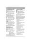 Page 946
РУССКИЙRU
15.  РЕГУЛИРОВАНИЕ ВЫСОТЫ 
ОБРЕЗКИ (Pro16 - Pro20)
 Машина может быть оборудована 
электрическим устройством для регулирования 
высоты обрезки режущего блока (продается 
отдельно).
Нажимая переключатель, можно 
плавно регулировать высоту обрезки. 
Разъем для подключения режущего 
блока установлен с правой стороны, перед 
передним кол е сом (рис. 2).
16.  ЗАДНИЕ ГРАБЛИ (Pro20)
 Машина может быть оборудована устройством 
для электрического регулирования высоты 
задних грабель (продается...