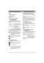 Page 3535
ENGLISHEN
Locking:
1. Depress the pedal (2) fully. 
2. Move the inhibitor (3) up.
3. Release the pedal (2).
4. Release the inhibitor (3).
Unlocking:
Press and release the “clutch-brake” pedal.
2.5 Driving-service brake 
(4, Compact HST)
The pedal (4) determines the gearing ratio between 
the engine and the drive wheels (= the speed). 
When the pedal is released, the service brake is ac-
tivated.
1. Press the pedal forward – 
the machine moves forward.
2. No load on the pedal – the ma-
chine is...