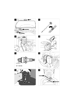 Page 3
SVENSKA
S
0,7 - 0,8 mm
MAX
MIN
78
910
1112
1314 