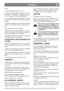 Page 14SVENSKASE
Pro20).
2. Tag bort luftfilterkåpan (fig 19 - 21).
3. Demontera pappersfilter och förfilter (= skum-
plastfiltret). Var försiktig så att ingen smuts kom-
mer in i förgasaren. Gör rent i luftfilterhuset.
4. Tvätta förfiltret i flytande diskmedel och vatten.
Krama det torrt. Häll lite olja på filtret och krama
in oljan.
5. Rengör pappersfiltret så här: Knacka det lätt mot
en plan yta. Om filtret är mycket smutsigt, byt ut
det.
6. Montera ihop i omvänd ordning.
Petroliumbaserade lösningsmedel som...