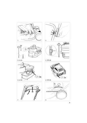 Page 33
SVENSKAS
STOP
ADD
FULL
FULL
ADD
3x
1.
7. 8.
2.
4. XTE 60
6. XTE 60
3. LS 45
5. LS 45
31
2
0,15 l.
ADD
FULL
H
I 