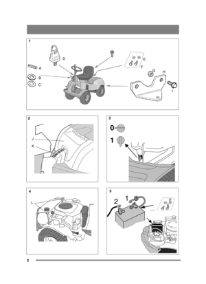 Page 22
A
B
C D
FGH
E
I
2
K
J
4L
0
1
3
5
1
2E
F
1 