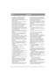 Page 2828
FRANÇAISFR
• Faire attention en changeant de direction. 
Regarder derrière soi avant et pendant la 
marche arrière pour vérifier l’absence 
d’obstacles. Faire particulièrement attention aux 
enfants en bas âge.
• Débrayer les lames et se mettre au point mort 
avant de démarrer le moteur.
• Ne pas approcher les mains et les pieds des 
pièces en rotation. Attention aux lames. Ne pas 
se tenir devant l’orifice d’évacuation.
• Éviter de tondre les pelouses humides.
• Être particulièrement vigilant sur les...