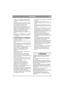 Page 2929
FRANÇAISFR
• Attention : sur les plateaux à lames multiples, 
une lame peut en entraîner une autre dans sa 
rotation. 
• La machine, équipée d’accessoires d’origine, 
ne peut en aucun cas être utilisée sur des pentes 
dont l’inclinaison est supérieure à 10°.
• Les lames originales ne peuvent être 
remplacées par des systèmes d’autres marques 
conçus, par ex. pour la scarification de la 
mousse. En cas d’utilisation de ces systèmes, la 
garantie cesse d’être valable. En outre, 
l’utilisation de...