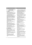 Page 66
SUOMI FI
1 TURVAOHJEET
1.1 YLEISTÄ• Lue ohjeet huolellisesti. Tutustu kaikkiin 
säätimiin sekä koneen käyttöön.
• Ennen käyttöä kuljettajan tulee hakea ja saada 
käytännön koulutusta koneen käytössä. Tällöin 
tulee erityisesti painottaa seuraavia seikkoja:
a. Ajoruohonleikkurin käyttö edellyttää 
varovaisuutta ja keskittymistä.
b. Rinteessä luisuvaa ajoruohonleikkuria ei voi 
hallita jarruttamalla. Pääasialliset syyt 
hallinnan menetykseen ovat pyörien riittämätön 
pito, liian suuri nopeus, riittämätön...