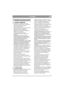 Page 5757
РУССКИЙRU
1 ТЕХНИКА БЕЗОПАСНОСТИ
1.1ОБЩИЕ СВЕДЕНИЯ•Внимательно прочитайте настоящую 
инструкцию. Ознакомьтесь с назначением 
органов управления и порядком 
использования машины.
•Перед использованием водителю необходим 
период обучения для получения 
практического навыка обращения с 
машиной. Особое внимание необходимо 
обращать на следующее:
a. Использование управляемых 
газонокосилок требует осторожности и 
внимания.
b. При движении под уклон бывает 
невозможно остановить газонокосилку с 
помощью...