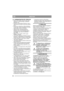 Page 6868
MAGYARHU
1.4 KARBANTARTÁS ÉS TÁROLÁS• Húzzon meg minden csavart és anyát, hogy 
ellenőrizze: a gép biztonságos, munkakész 
állapotban van.
• Rendszeres időközönként ellenőrizze, hogy a 
vágószerkezet csavarjai szorosan meg vannak-e 
húzva. 
• Rendszeresen ellenőrizze a fékek működését. 
Fontos, hogy a fékek karbantartása és javítása 
megtörténjék, mihelyt az szükséges. 
• Soha ne tárolja a berendezést úgy egy 
épületben, hogy a benzintartályban még 
üzemanyag van, ha ott az üzemanyag gőzei 
nyílt...