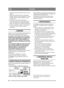 Page 5050
POLSKIPL
wdychania oparów elektrolitu należy wezwa ć 
lekarza.
 Elektrolit powoduje powa żne uszkodzenia 
narz ędzi, odzie ży i innych materiaów. W razie 
rozlania elektrolitu nale ży spuka ć go du żą 
ilo ści ą wody.
 ży zwiera ć klem akumulatora, 
poniewa ż powstae iskry mog ą spowodowa ć 
po żar. Nie nale ży nosi ć metalowej bi żuterii, 
która mo że zetkn ąć si ę z klemami akumulatora.
 W razie uszkodzenia obudowy, osony, klem  lub osony zaworów, należ y wymienić 
akumulator.
2 SERWIS
Naprawy i...