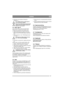 Page 1111
NORSKNO
4. Kople den svarte kabelen til batteriets 
minuspol (-).
Hvis kablene byttes om, blir genera-
toren og batteriet ødelagt.
Motoren må aldri kjøres med frakoplet 
batteri. Fare for alvorlige skader på 
generator og el-system.
2.4 Sete, figur 6
Løsne sperren (S) og vipp opp setekonsollen.
Monter festet i de bakre (øvre) hullene, slik:
1. Monter ansatsskivene (F) på skruene (K).
2. Stikk skruene gjennom spaltene i konsollen. 
Plasser en skive (I) mellom spalten og konsol-
len.
3. Trekk til...