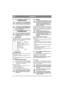 Page 1616
FRANÇAISFR
1 GÉNÉRALITÉS
Ce symbole est un AVERTISSEMENT. 
Risque de blessure ou de dégât matériel 
en cas de non-respect des instructions.
Avant de procéder au montage, lire at-
tentivement ce mode d’emploi ainsi que 
les « CONSIGNES DE SÉCURITÉ » 
fournies séparément.
2 ASSEMBLAGE
Pour éviter les risques de blessures ou 
de dégâts matériels, ne pas utiliser la 
machine avant d’avoir exécuté toutes 
les instructions.
2.1 Accessoires
La machine est livrée avec un sac en plastique qui 
contient des...