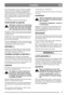 Page 55
SVENSKASE
Det rekommenderas att man ansluter en jordfels-
brytare som bryter strömmen om något händer
med maskinen eller anslutningssladden.Om en
portabel jordfelsbrytare används ska den alltid an-
slutas mellan eluttaget och anslutningssladden.
Prova jordfelsbrytarens funktion före varje an-
vändning.
Vid oklarheter kontakta Er återförsäljare.
START/STOPP AV MOTOR
Håll händer och fötter borta från den/de
roterande kniven/knivarna. Stick aldrig
in handen eller foten under knivkåpan
eller i gräsutkastet...
