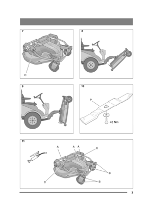 Page 33
C
B
A
C A
A
C
B
x
45 Nm
P
7
9 11 8
10 