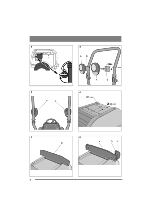 Page 22
 
YY
E
A
A B
B
125 mm
33 mmø
DC X
1
3
52
4
6  