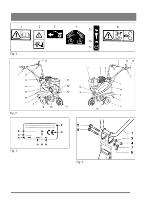 Page 8
Fig. 1
Fig. 2
10
2116
19
13
15
12
2
3
16
6
7
9
1
12
3
4
5
6
91510
11
12
13
78
14
Fig. 3.
123 4 5a
5b
5c6
Fig. 4. 