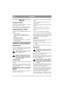 Page 3232
ESPAÑOLES
EMPLEO
ALTURA DE CORTE
La altura de corte puede modificarse en varias po-
siciones fijas: entre 30 y 75 mm.
Nota: Las alturas de corte indicadas rigen para la 
máquina colocada sobre una superficie plana.
CONSEJOS PARA EL CORTE
Para obtener el efecto “Multiclip” óptimo, proce-
der así:
- cortar a menudo.
- usar la aceleración máxima del motor.
- mantener limpia la parte inferior del equipo 
de corte.
- utilizar cuchillas afiladas.
- no cortar hierba húmeda.
- si la hierba es alta, cortar dos...