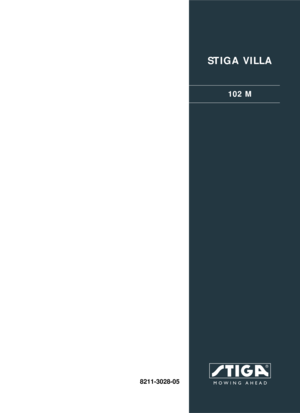 Page 1STIGA VILLA
102 M
8211-3028-05 