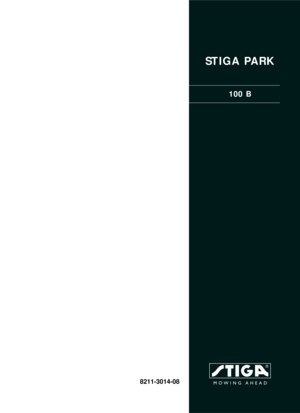 Page 1STIGA PARK
100 B
8211-3014-08 