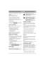 Page 4141
РУССКИЙRU
1. Уб е д и т е с ь, что давление воздуха в шинах 
составляет:
Передние: 0,6 бар (0,63 кг/см2).
Задние: 0,4 бар (0,42 кг/см2). 
2. Поместите газонокосилку на ровную 
поверхность. Ослабьте винты I (рис. 8). 
3. Отрегулируйте газонокосилку, чтобы 
передний и задний края крышки были на одной 
высоте от земли. 
4.  Затяните винты. 
РА Б О ТА
ВЫСОТА ОБРЕЗКИ
Высота обрезки может регулироваться от 30 до 
80 мм. 
-Часть № 13-2915 имеет семнадцать  
фиксированных  положений для
 регулирования высоты...