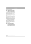 Page 624
FRANÇAISFR
remplacer les parties défectueuses.
N’utiliser que des pièces d’origine. 
L’utilisation d’autres types de pièces de 
rechange, même si elles s’adaptent à la 
machine, peut se révéler dangereuse.
Le dispositif de coupe se compose de trois barres 
et deux lames Y remplaçables (fig. 15). Toujours 
remplacer les deux lames en même temps pour 
éviter de déséquilibrer le système.
Installer les nouvelles lames. Serrer fermement les 
vis V et W. Couple de serrage :  V – 9,8 Nm, W - 
24 Nm.
En cas...